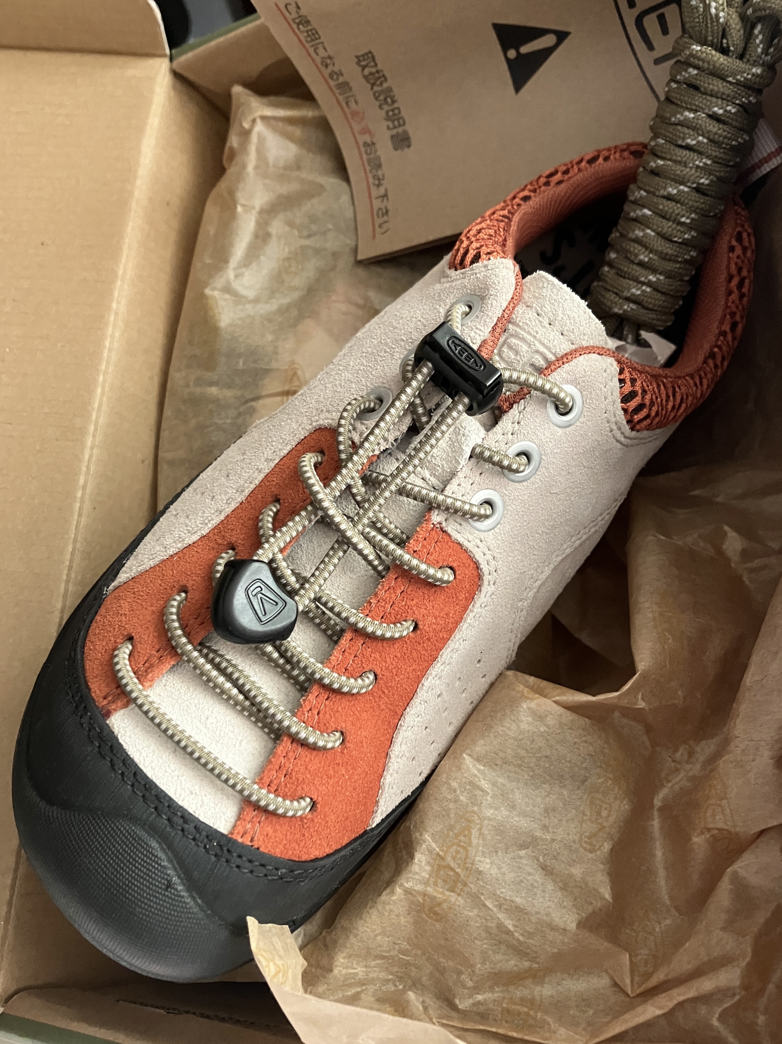 (W) Keen Jasper Rocks SP Baked Clay 착용 스타일 - 2
