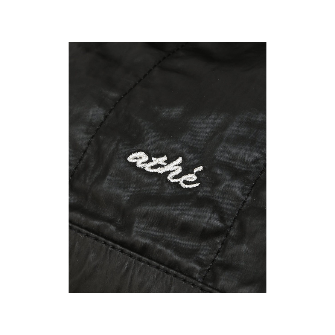 아떼 바네사브루노 액세사리 프릴 블랙 듀프스킨 숄더백 M 블랙(Athe Vanessabruno Acc Frill Black Dupeskin Shoulder Bag M Black) - 5