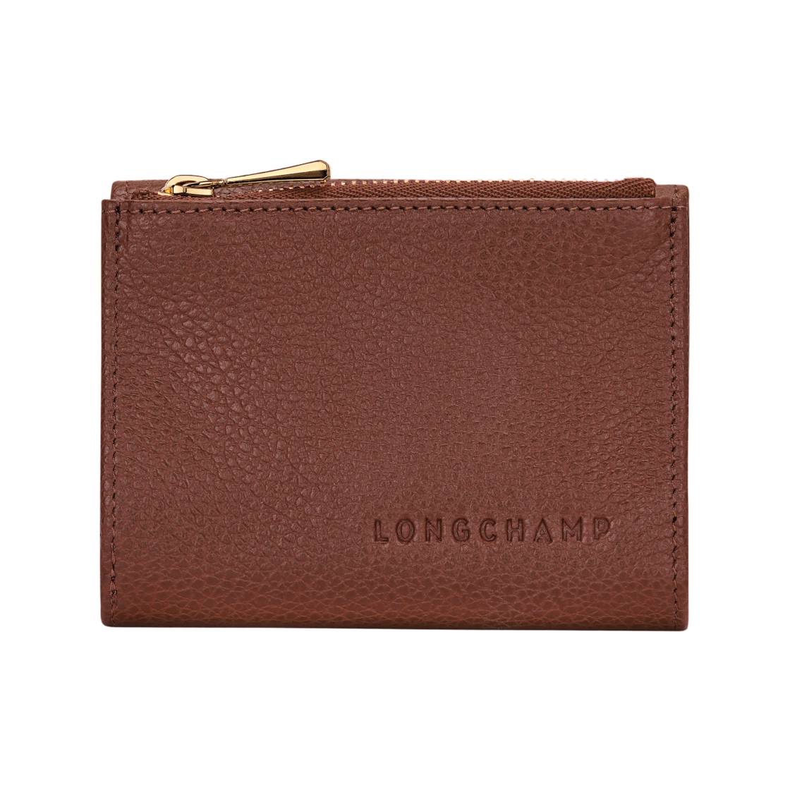 롱샴 르 플로네 컴팩트 월렛 커피(Longchamp Le Foulonne Compact Wallet Coffee)