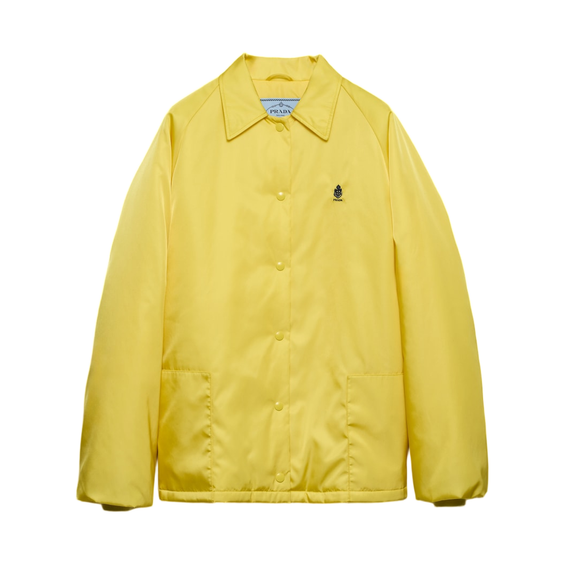29Y365-1WQ8-F0322 (W) Prada Re-Nylon Blouson Jacket Citron Yellow