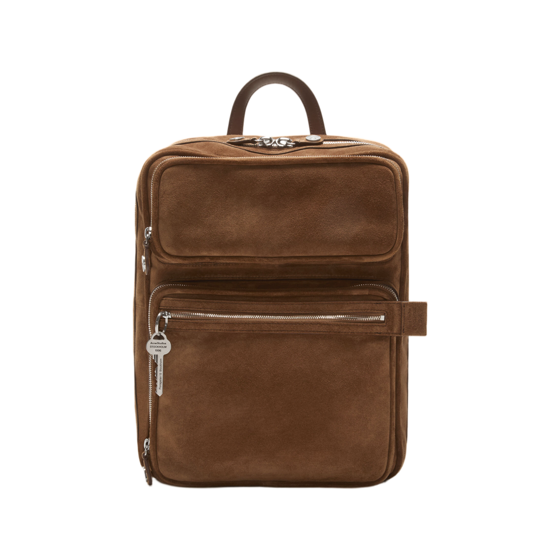 아크네 스튜디오 카메로 짐 스웨이드 백팩 꼬냑 브라운(Acne Studios Camero Gym Suede Backpack Cognac Brown) - 1