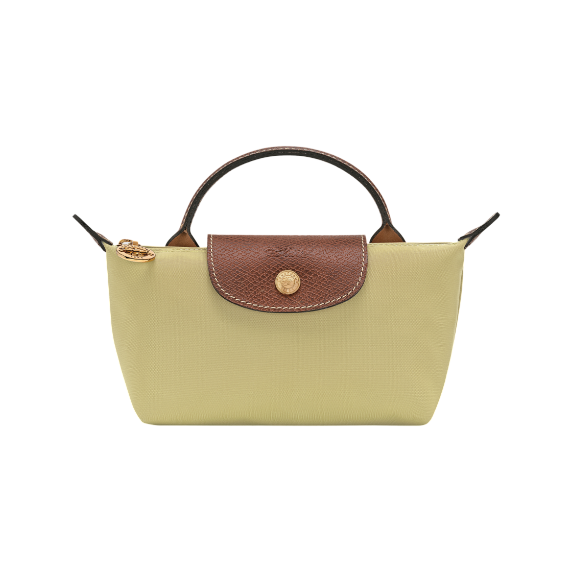 롱샴 르 플리아쥬 오리지널 핸들 파우치 피스타치오(Longchamp Le Pliage Original Handle Pouch Pistachio) - 1