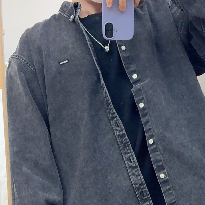 Supreme Small Box Denim Shirt Black - 25FW, Diesel Dx1168040 Stainless Steel Double Pendant Necklace Silver 착용 스타일