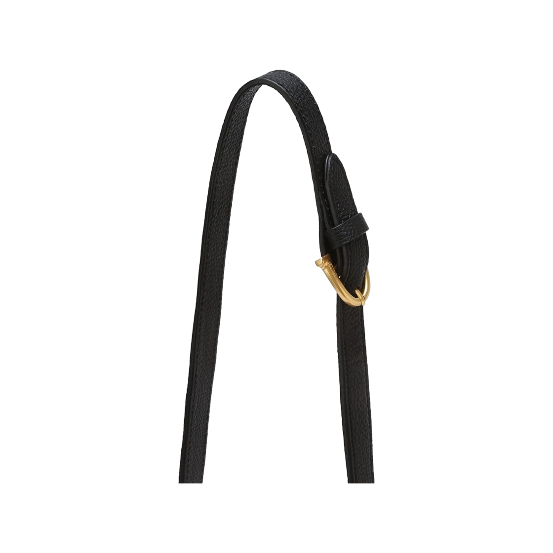 아떼 바네사브루노 액세사리 마롱 블랙 슈렁큰 레더 호보백 M 블랙(Athe Vanessabruno Acc Maron Black Shrunken Leather Hobo Bag M Black) - 6