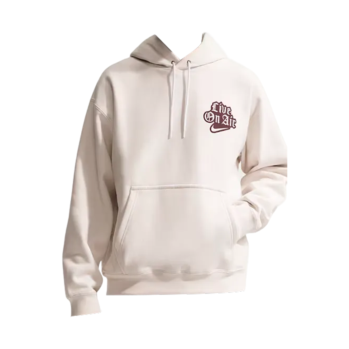 IQ5559-030 Nike Solo Swoosh Fleece Hoodie Phantom (IQ5559-030)