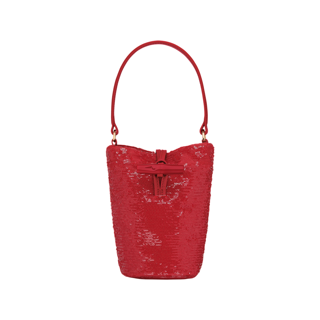 롱샴 르 로조 핸드백 레드(Longchamp Le Roseau Handbag Red) - 1