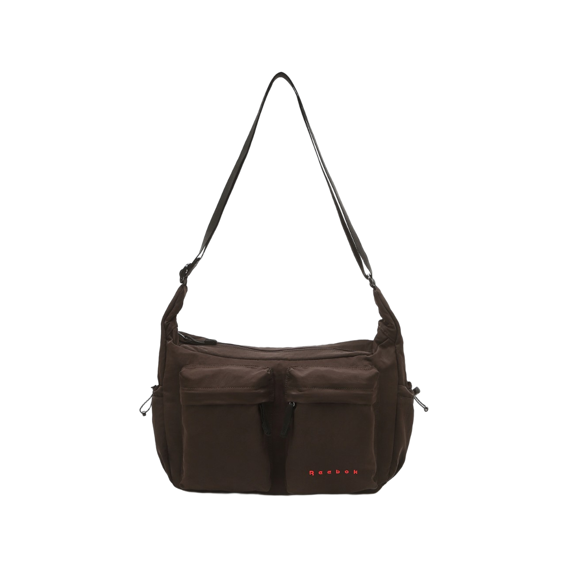 리복 포켓 크로스백 다크 브라운(Reebok Pocket Cross Bag Dark Brown)