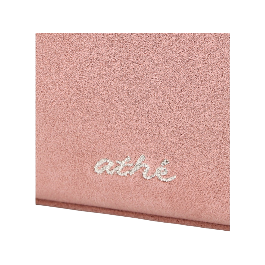 아떼 바네사브루노 액세사리 핑크 스웨이드 패브릭 미니 토트S 핑크(Athe Vanessabruno Acc Pink Suede Fabric Mini Tote Bag S Normal Pink) - 6