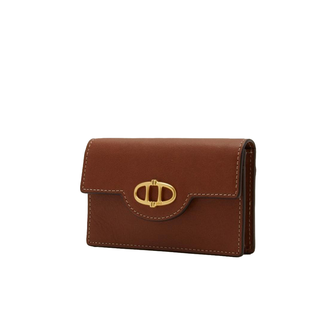 아떼 바네사브루노 액세사리 브라운 알렉산드라 레더 명함 카드지갑 브라운(Athe Vanessabruno Acc Brown Alexandra Leather Business Card Wallet Normal Brown)