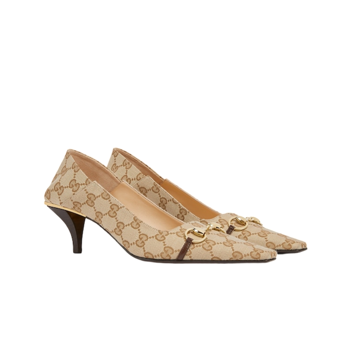 (W) 구찌 비토리아 펌프 샌드 다크 브라운((W) Gucci Vittoria Pump Sand Dark Brown) - 2