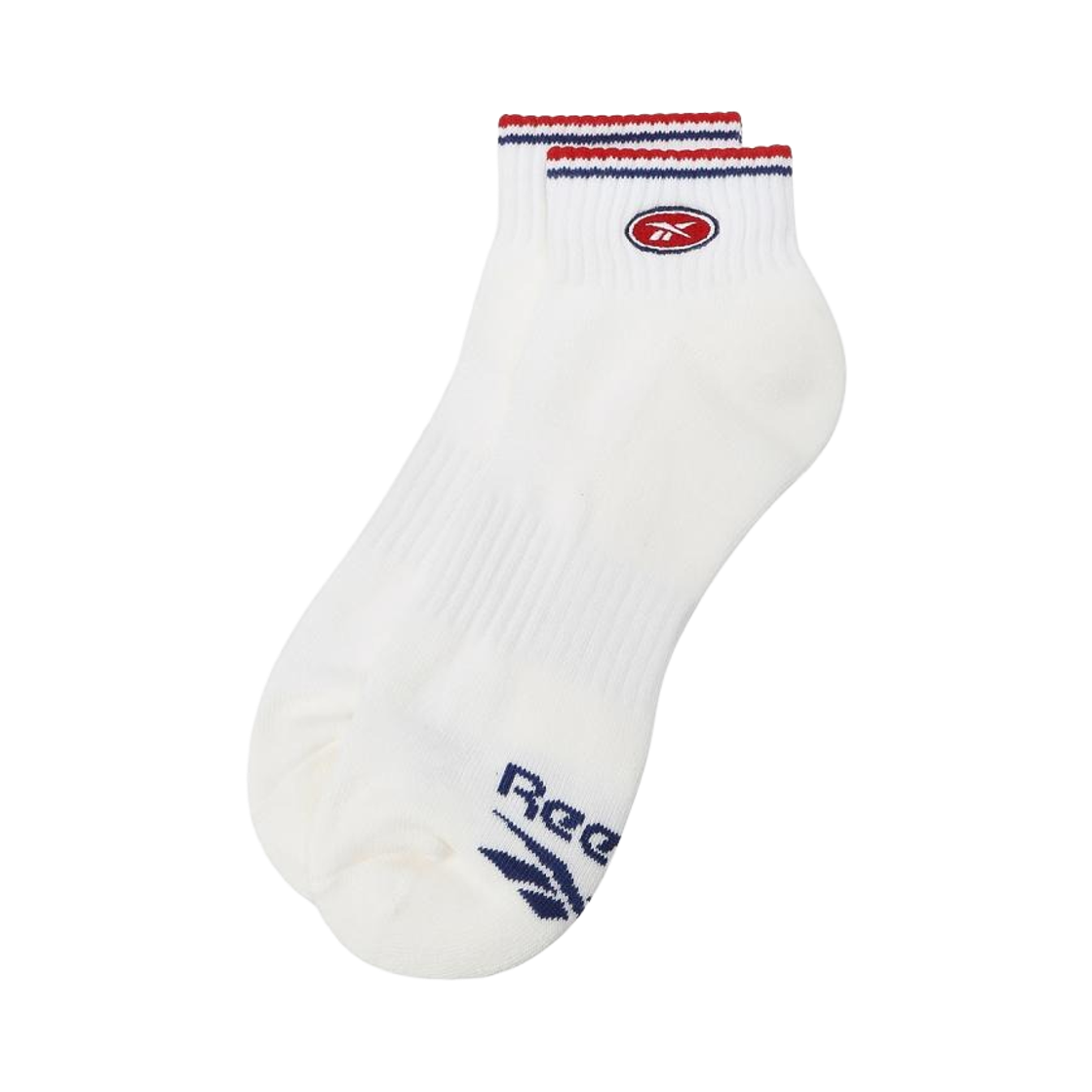 1000004960/RESS5EY13R2 Reebok Vector Ankle Socks White Red