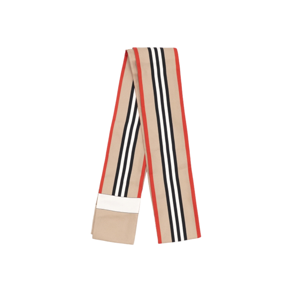 ITRWHV4VDOKS Burberry Icon Stripe Silk Skinny Scarf