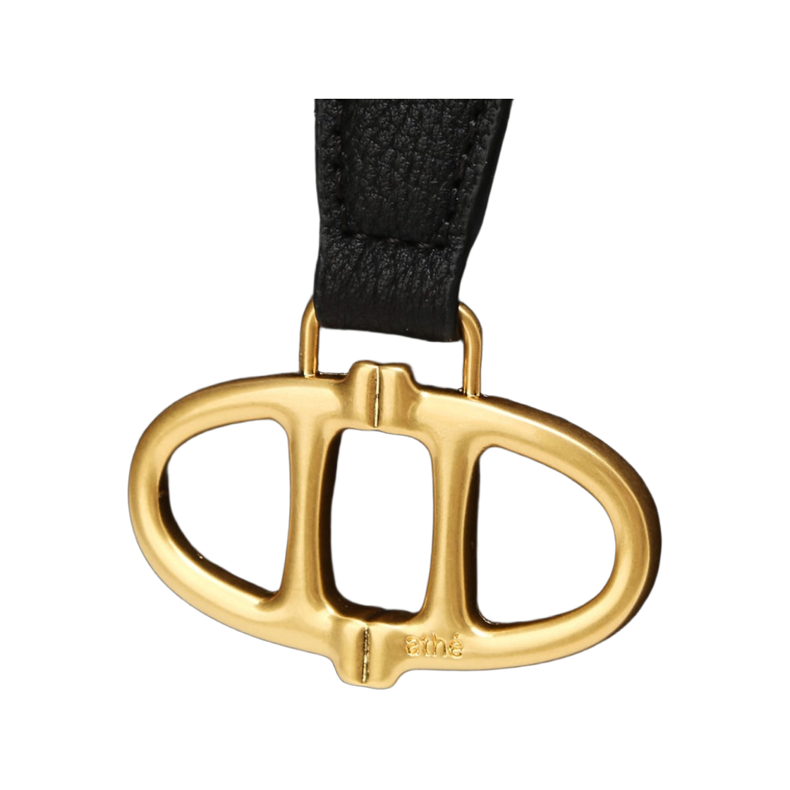 아떼 바네사브루노 액세사리 마롱 블랙 슈렁큰 레더 크로스백 S 블랙(Athe Vanessabruno Acc Maron Black Shrunken Leather Crossbody Bag S Black) - 4