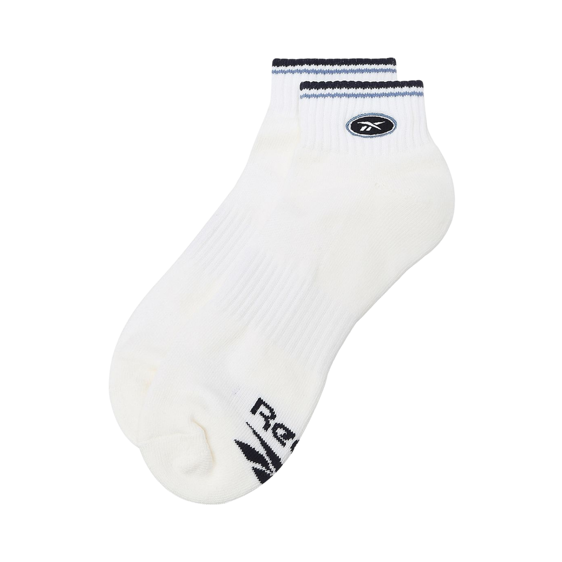 리복 벡터 앵클 삭스 화이트 네이비(Reebok Vector Ankle Socks White Navy)
