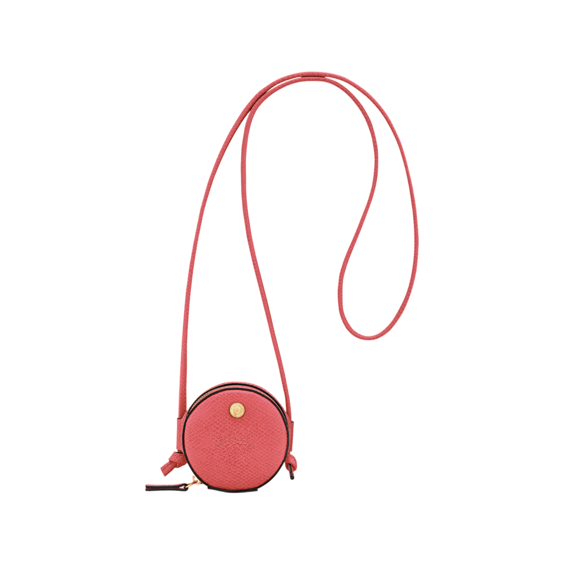 30061HIYM35 Longchamp Epure Coin Purse with Cord Shrimp