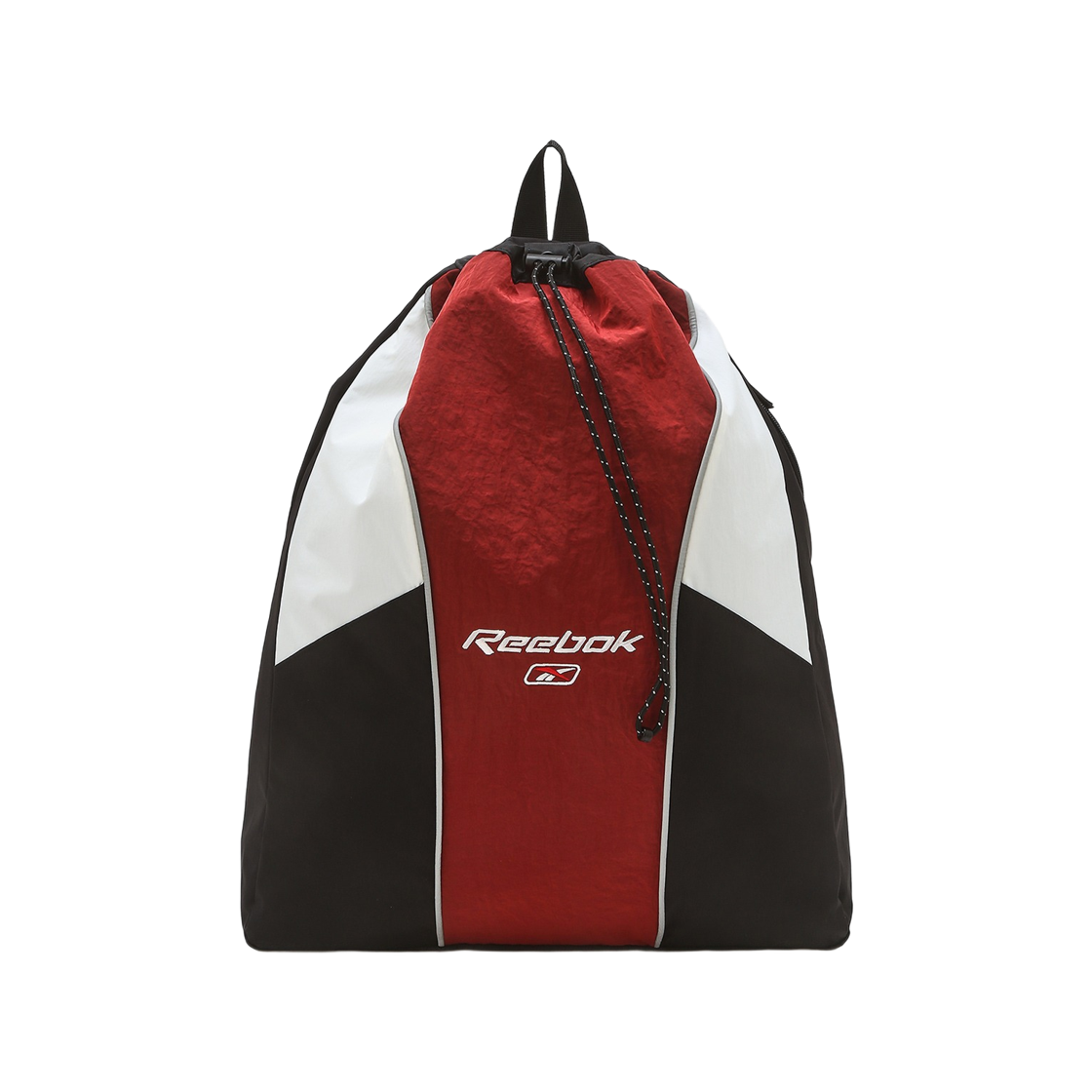 리복 컬러 블록 스트링 백팩 다크 레드(Reebok Color Block String Backpack Dark Red)