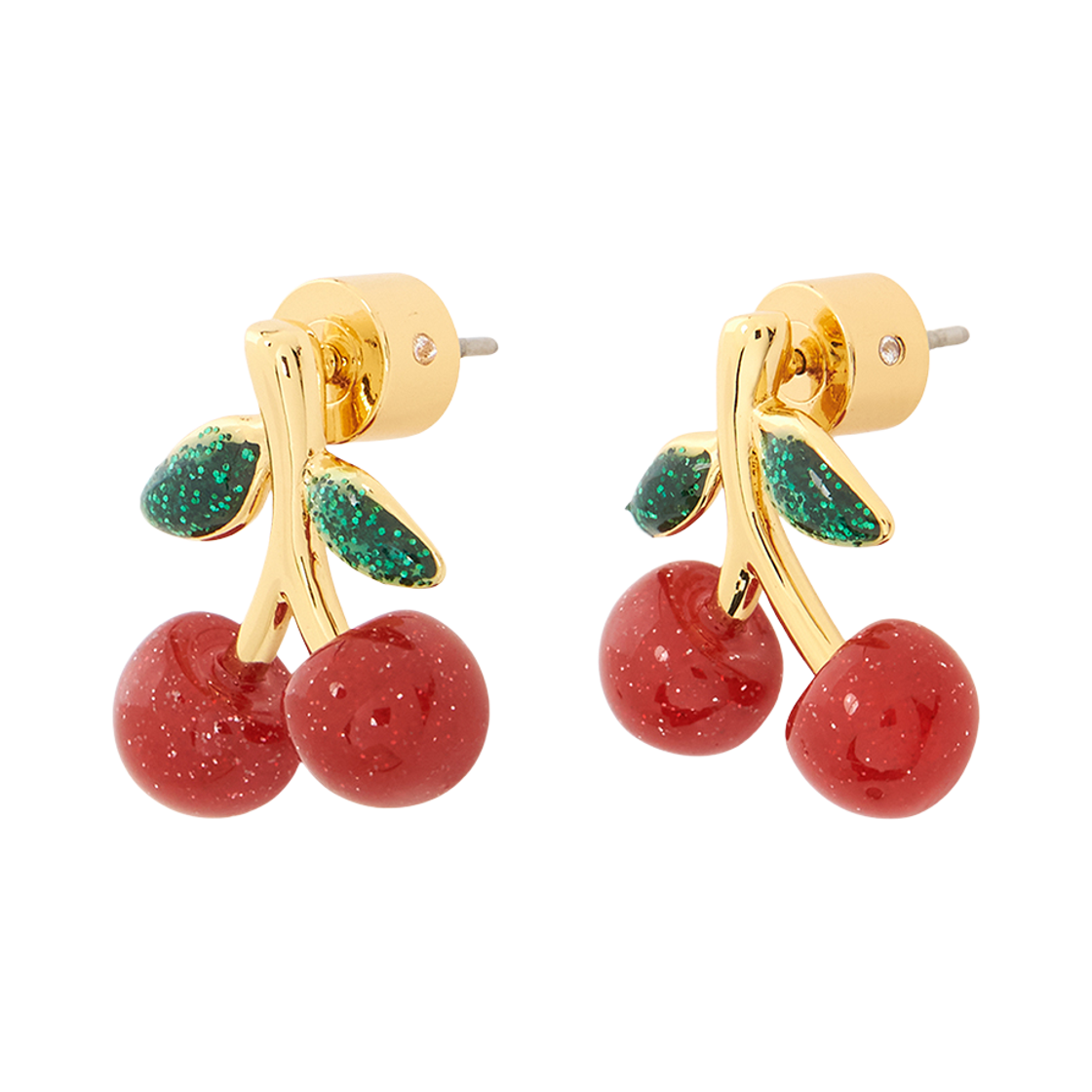 (W) 코치 체리 이어링 골드((W) Coach Cherry Earring Gold)