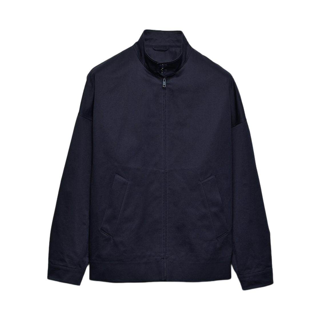 SGD093-1UPX-F0124 Prada Cotton Blouson Jacket Navy