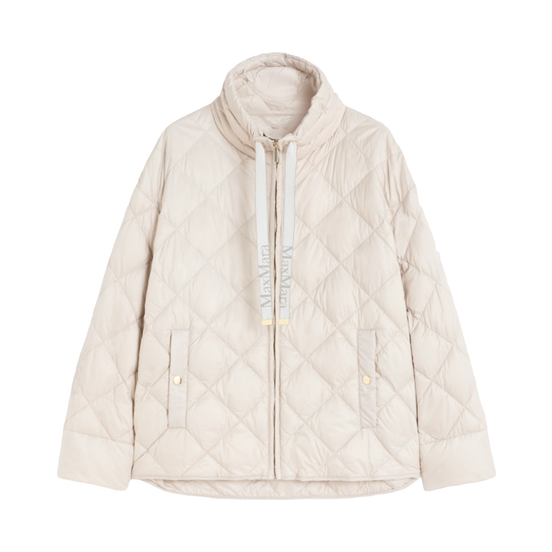 PISOFT-031 (W) Max Mara The Cube Pisoft Water-Repellent Padded Jacket Sand