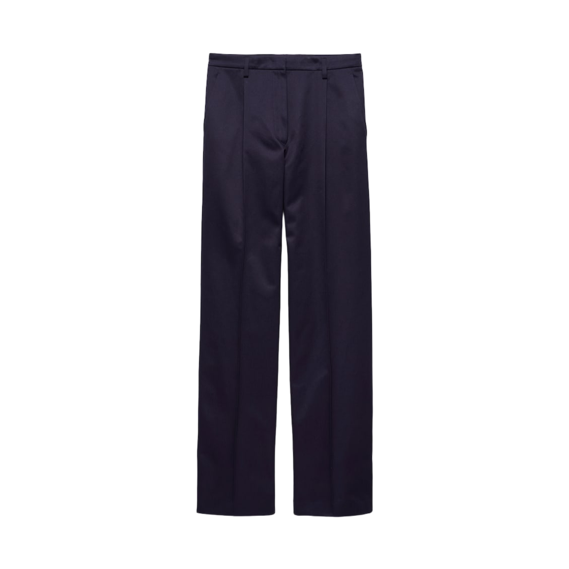 (W) 프라다 치노 팬츠 네이비((W) Prada Chino Pants Navy)