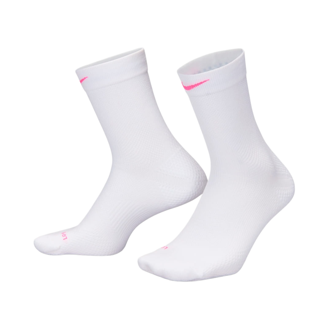 나이키 러닝 라이트웨이트 마이크로 크루 삭스 화이트 블랙 (국내 정식 발매 제품)