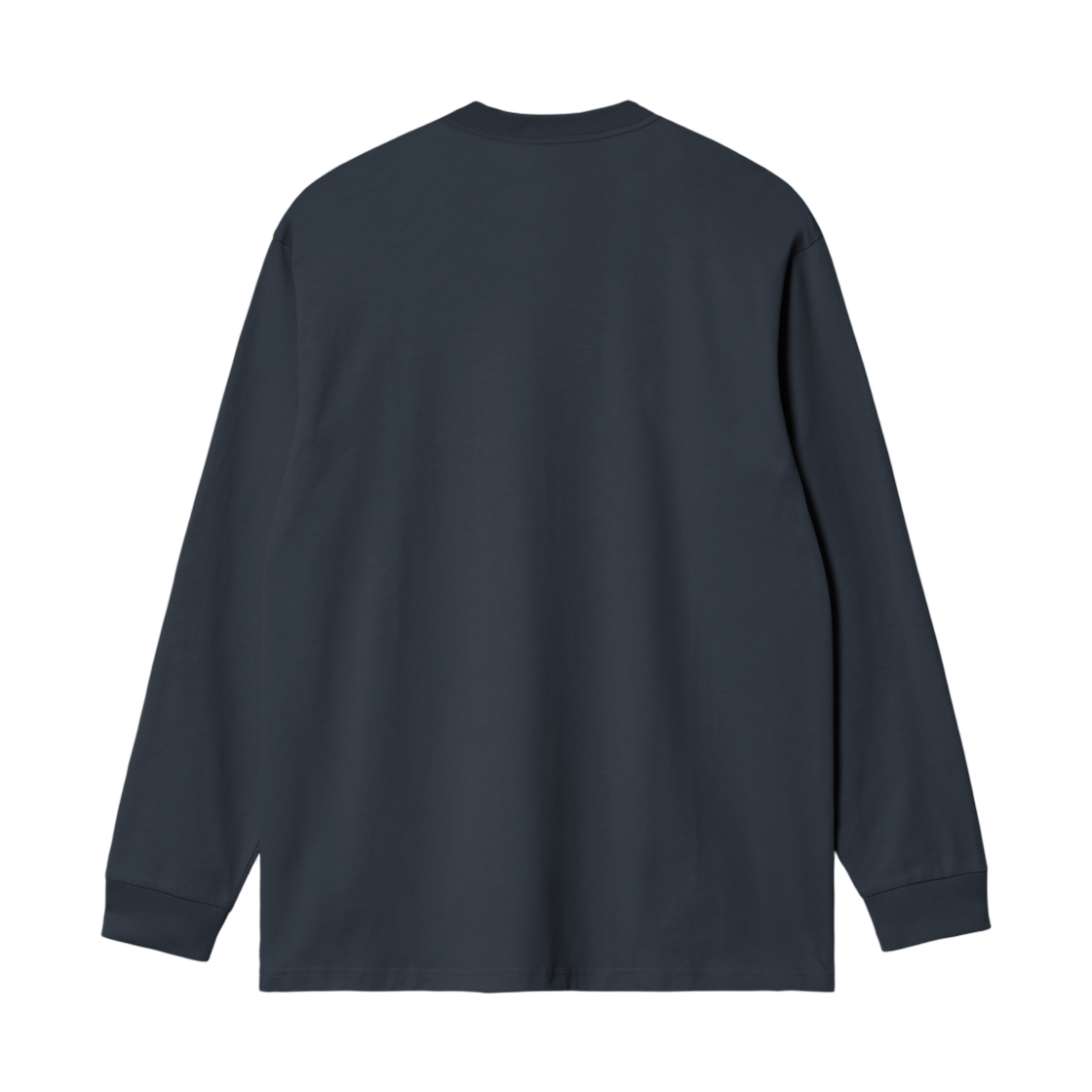 칼하트 WIP 롱슬리브 아메리칸 스크립트 티셔츠 딥 나이트(Carhartt WIP L/S American Script T-Shirt Deep Night) - 2