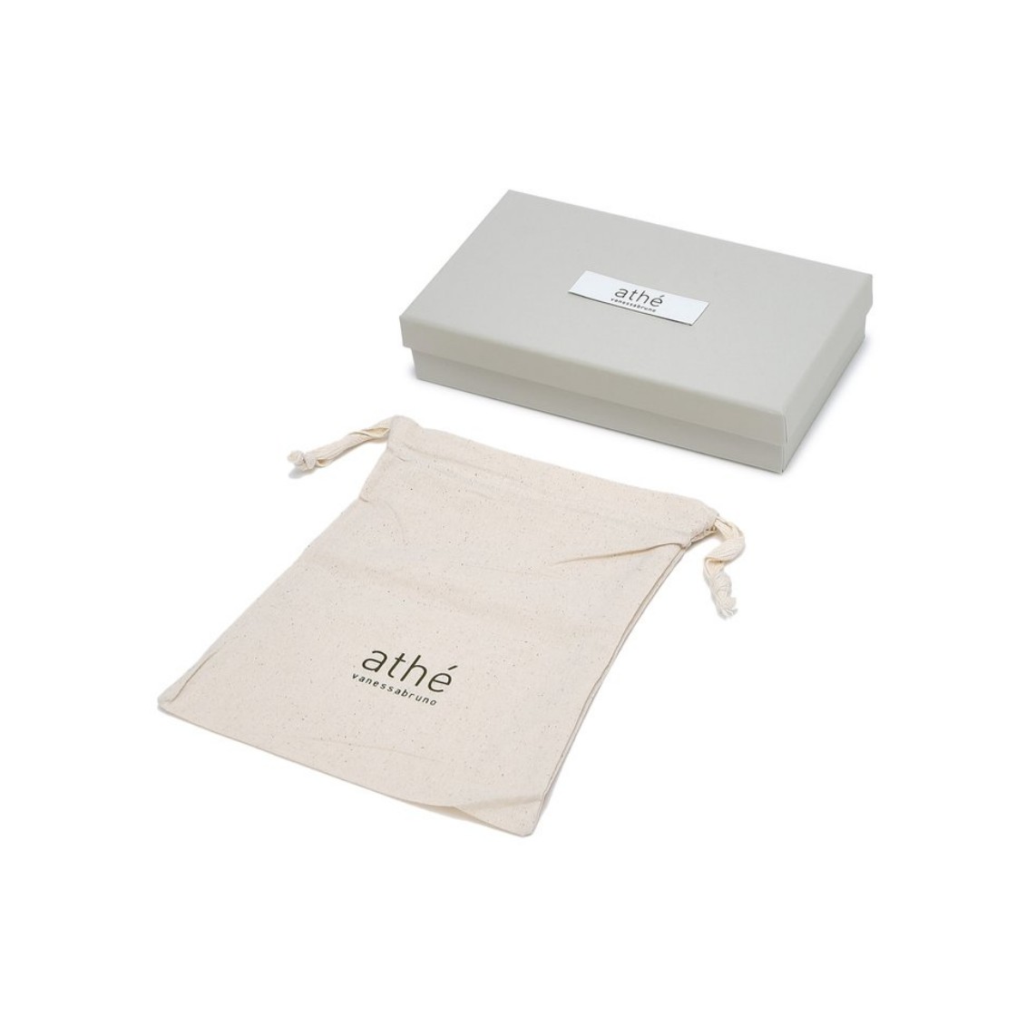 아떼 바네사브루노 액세사리 브라운 레더 2단 장지갑 브라운(Athe Vanessabruno Acc Brown Leather Bi-Fold Long Wallet Normal Brown) - 6