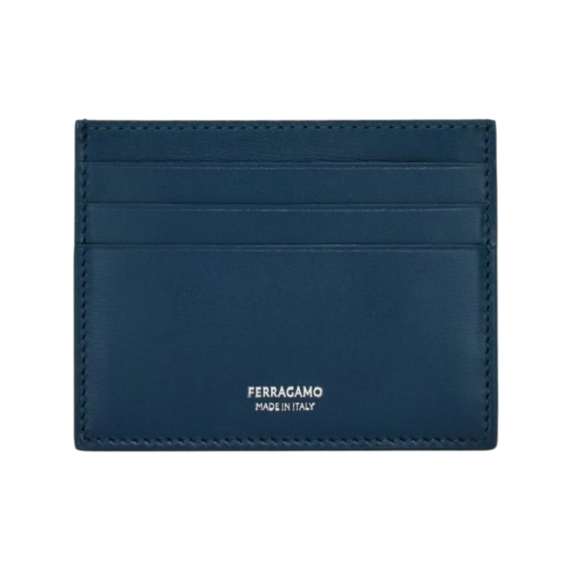 661396-790418 Ferragamo Credit Card Holder Blue