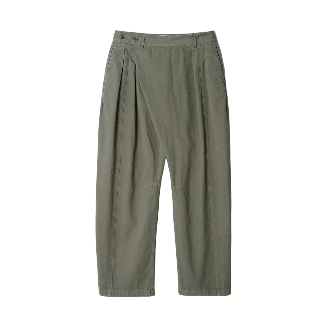 심 드레이프 랩 팬츠 카키(SYMM Draped Wrap Pants Khaki)