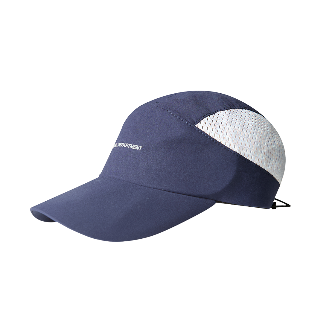 피지컬 디파트먼트 메쉬 컬러블럭 라인 캡 다크 네이비(Phyps Dept Mesh Color Block Line Cap Dark Navy)