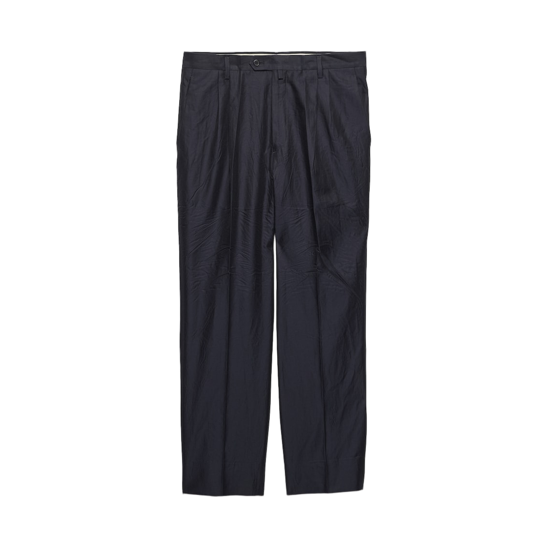 UP0421-19AL-F0008 Prada Cotton and Silk Pants Navy