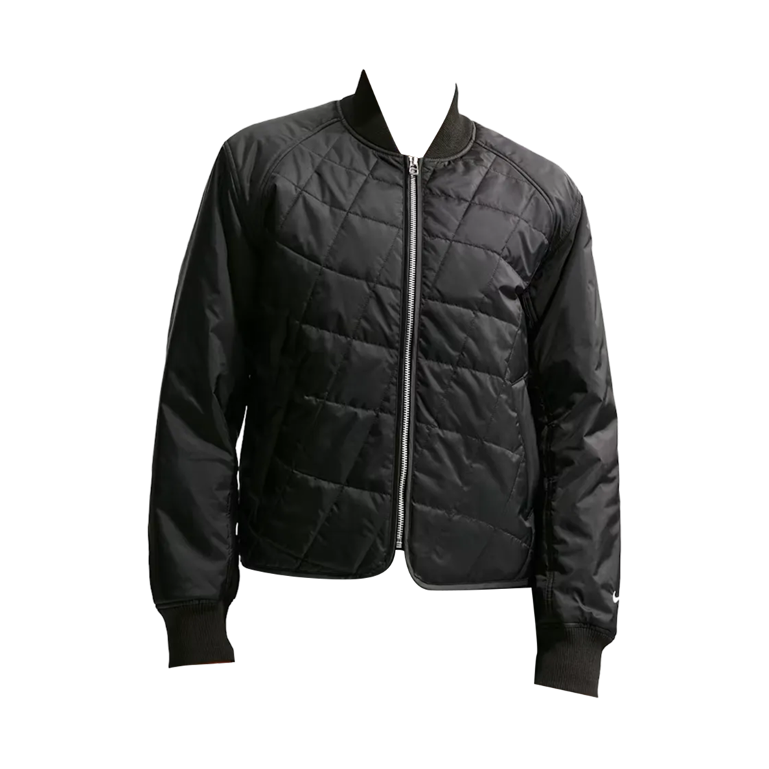 IF0343-010 (W) Nike NSW Loose Quilted Jacket Black Sail - Asia