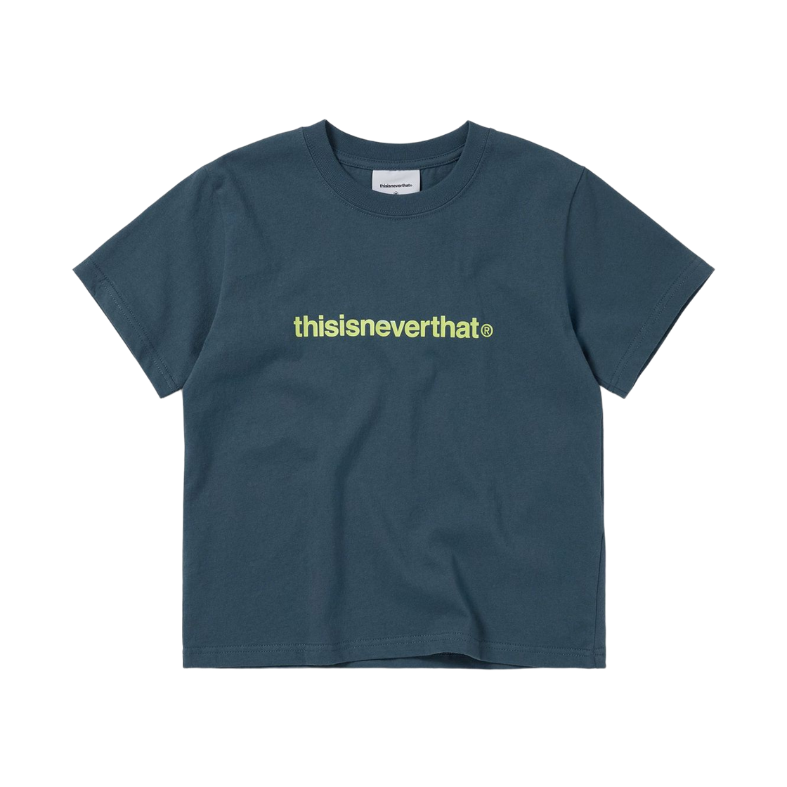 (W) 디스이즈네버댓 T-로고 티셔츠 라이트 네이비((W) Thisisneverthat T-Logo T-Shirt Light Navy) - 1