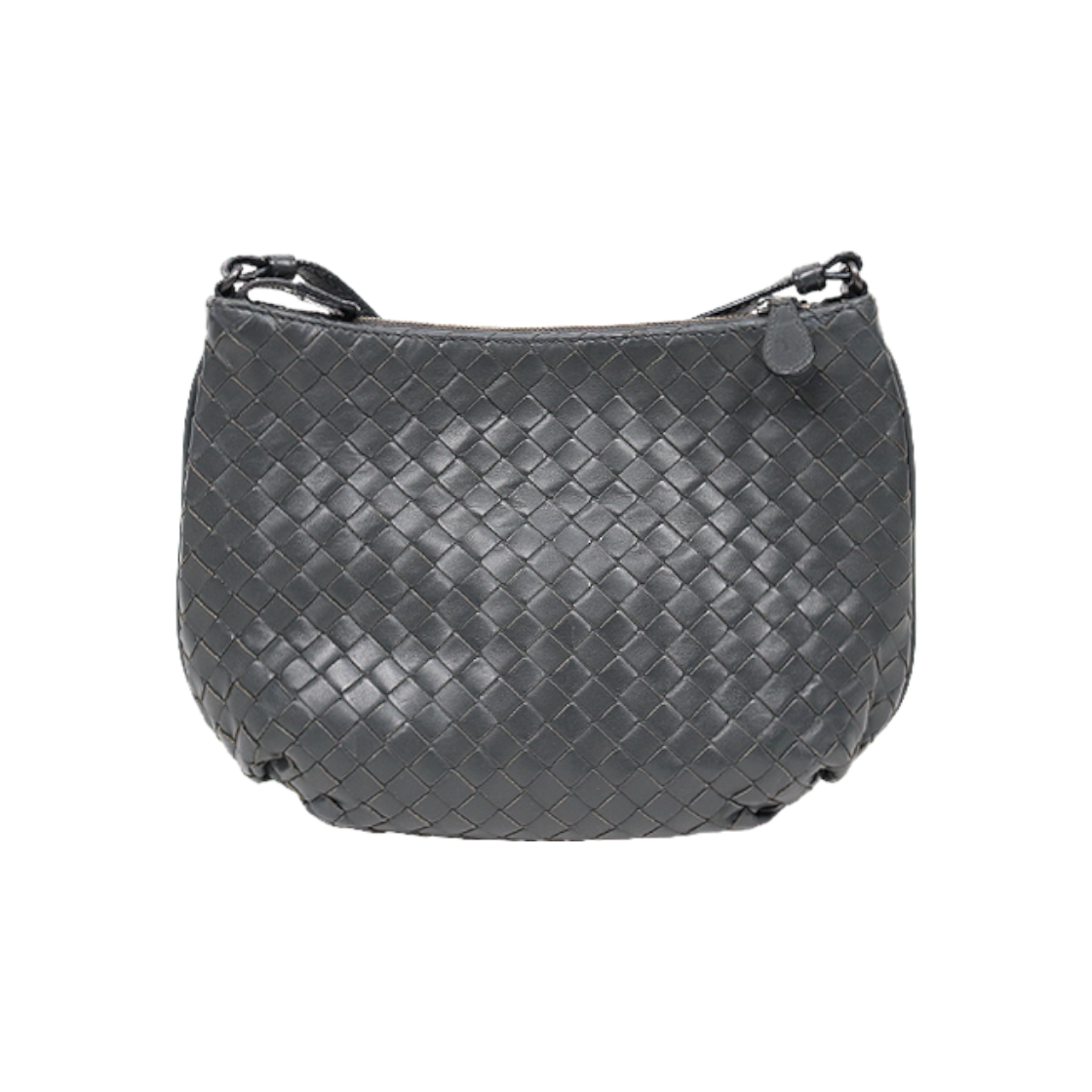 보테가 베네타 블랙 인트레치아토 크로스백 C-A45762(Bottega Veneta Black Intrecciato Crossbody Bag C-A45762)