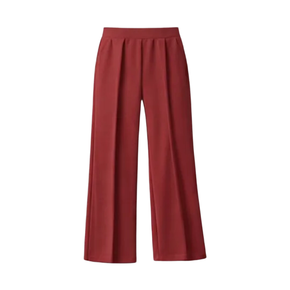 483285-17 Uniqlo C Straight Sweatpants Red - JP