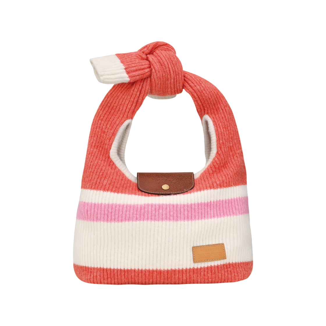 10303HITM29 Longchamp Le Pliage Collection Shoulder Bag Coral Pink