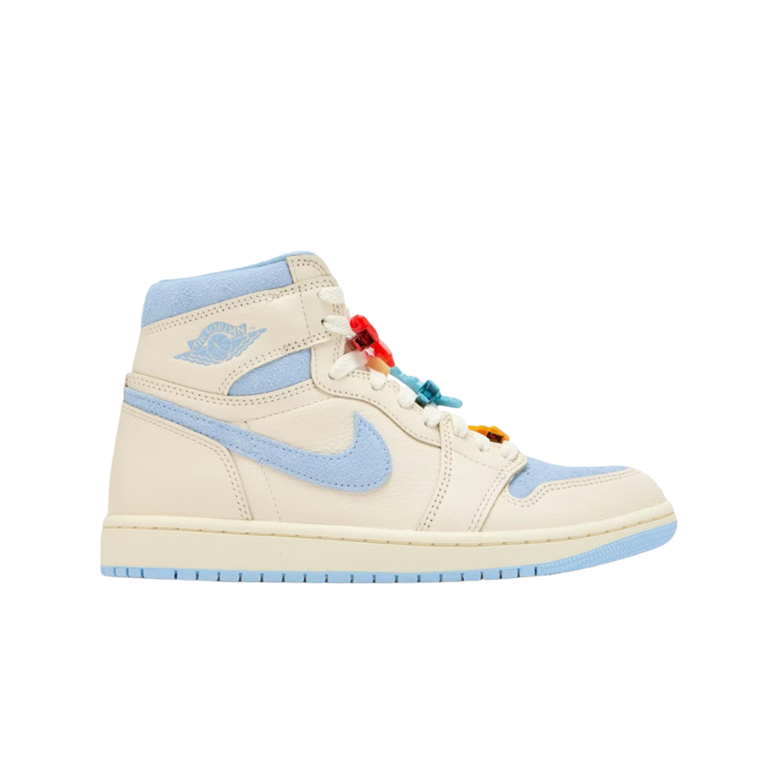 FD2596-102 (W) Jordan 1 Retro High OG Psychic Blue and Pale Ivory