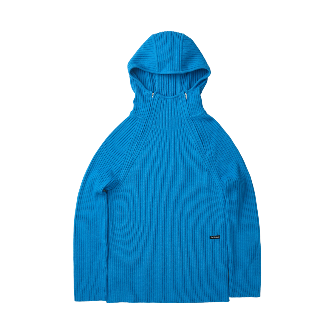 OXWAW25251 Helinox Wear Wool Blend Hoodie Knit Cyan Blue
