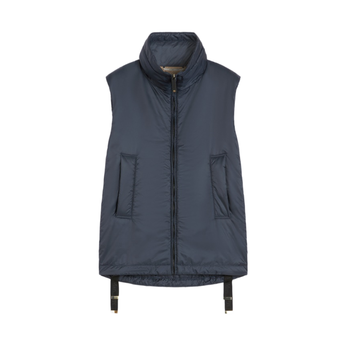 (W) 막스마라 더 큐브 그린베 발수 조끼 패딩 미드나잇 블루((W) Max Mara The Cube Greenve Water-Repellent Padded Vest Midnight Blue) - 1
