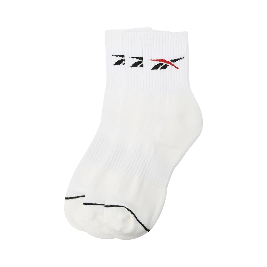 RESS5EY04WT Reebok Vector Crew Socks White (3 Pack)