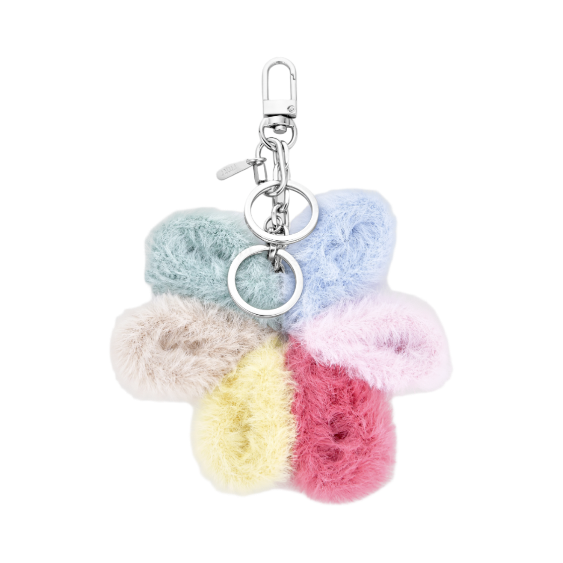 RKSN199 ROMANTINUER SN.199 Fluffy Flower Keyring