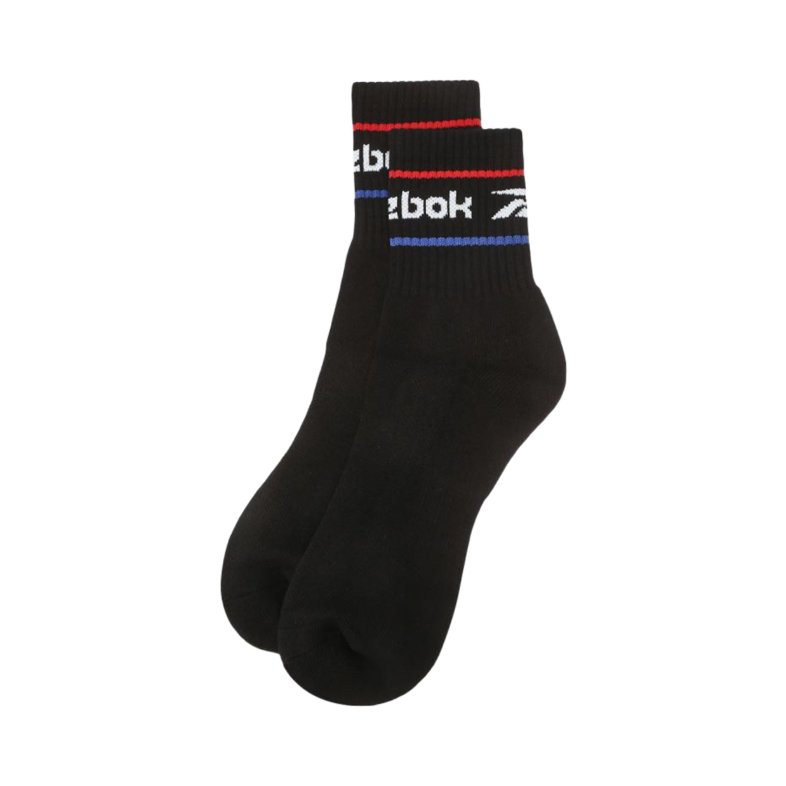 리복 그래픽 크루 삭스 블랙(Reebok Graphic Crew Socks Black)