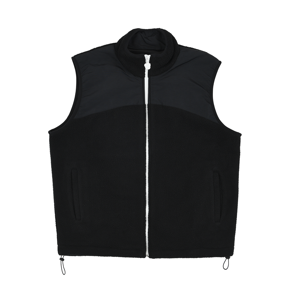 이알에스코 플리스 백 포켓 베스트 블랙(ersco Fleece Back Pocket Vest Black) - 2