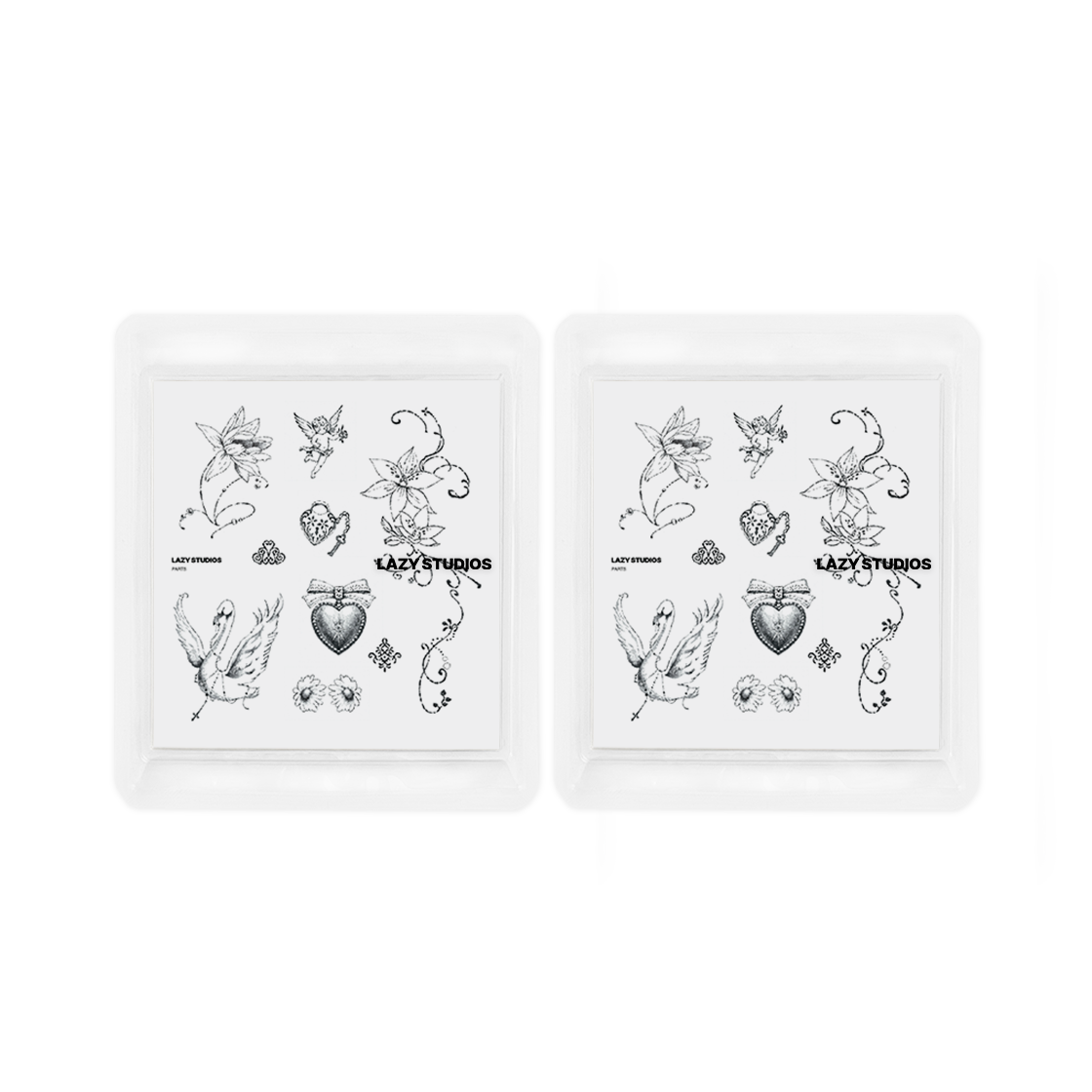 레이지스튜디오 파츠 템포러리 타투 01 (2매)(Lazy Studios Parts Temporary Tattoo 01 (2ea))