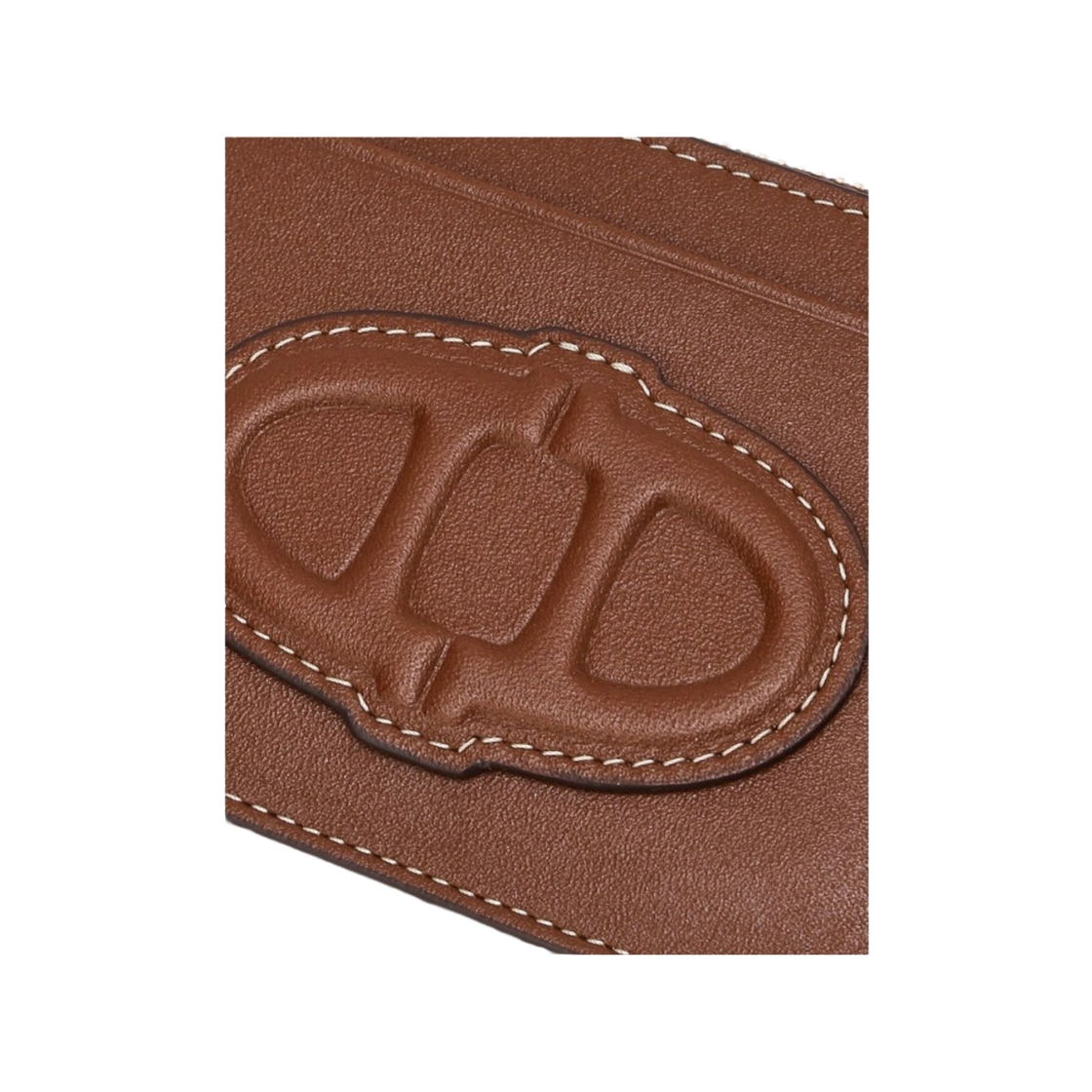 아떼 바네사브루노 액세사리 스탬프 브라운 레더 지퍼 단카드지갑 브라운(Athe Vanessabruno Acc Stamp Brown Leather Zipper Single Card Wallet Normal Brown) - 3