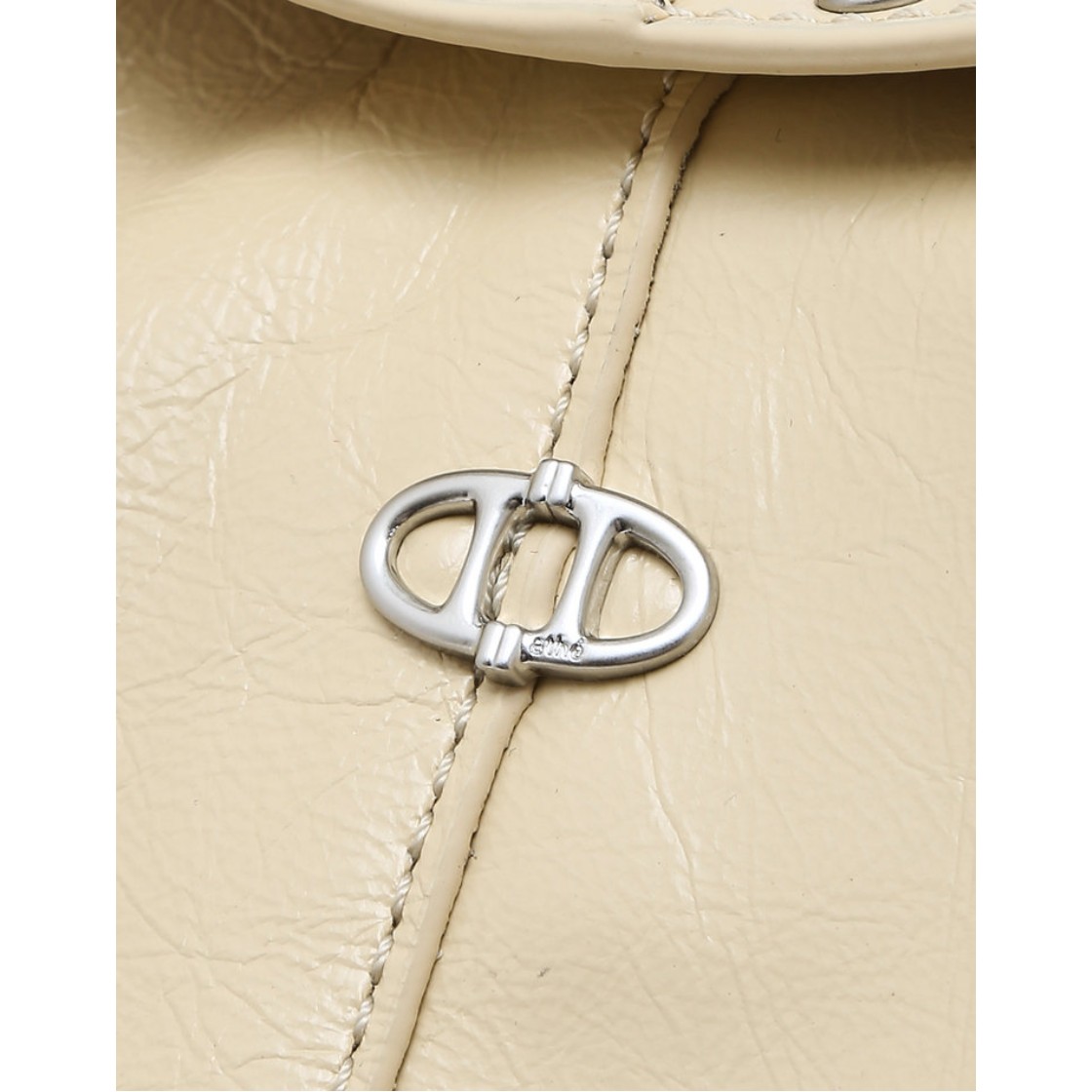 아떼 바네사브루노 액세사리 마롱 소프트 레몬옐로우 스터드 마롱소프트 숄더백 M 라이트 옐로우(Athe Vanessabruno Acc Maron Soft Lemon Yellow Stud Maron Soft Shoulder Bag M Light Yellow) - 3