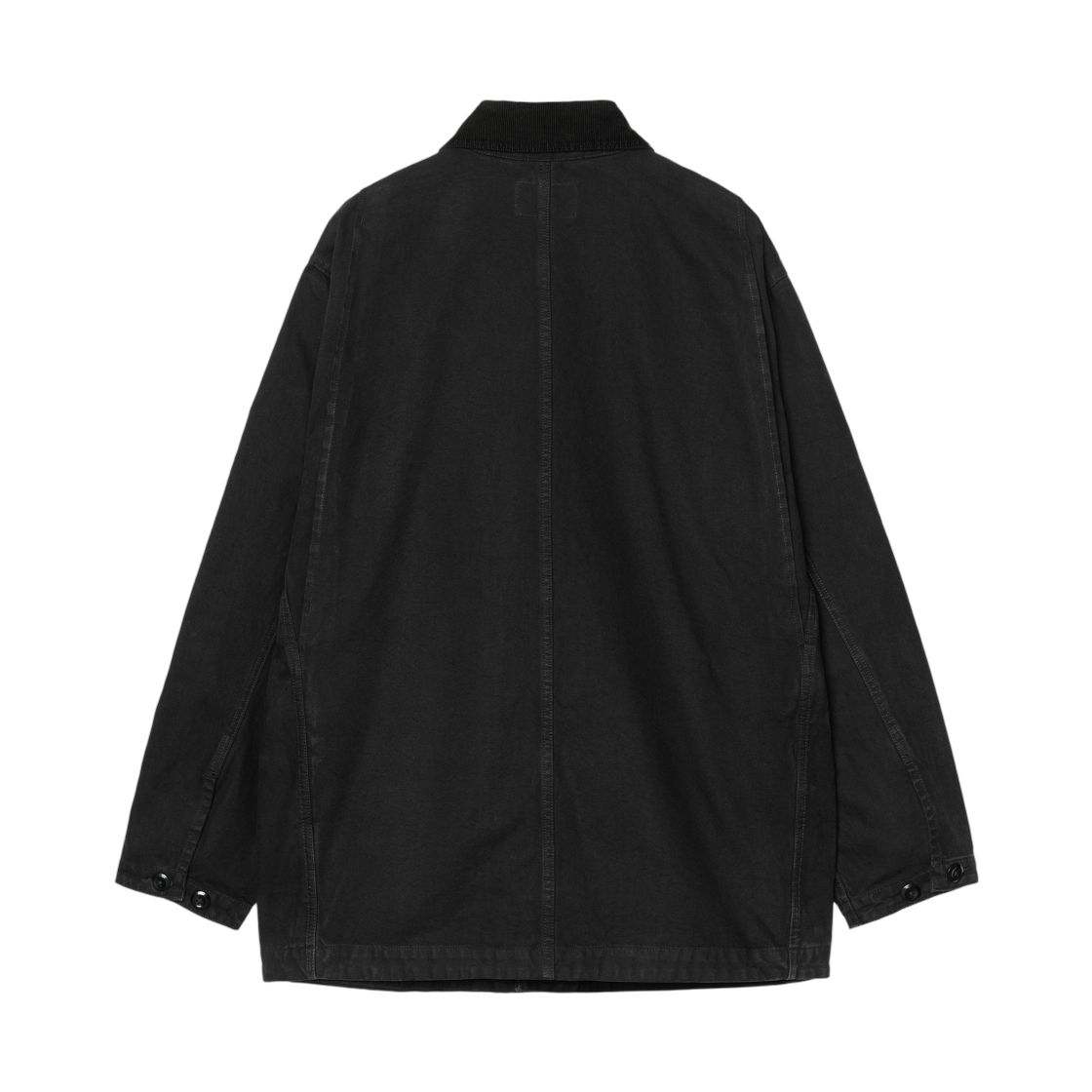 칼하트 WIP 프레스콧 코트 블랙 블랙 가먼트 다이드(Carhartt WIP Prescott Coat Black Black Garment Dyed) - 2