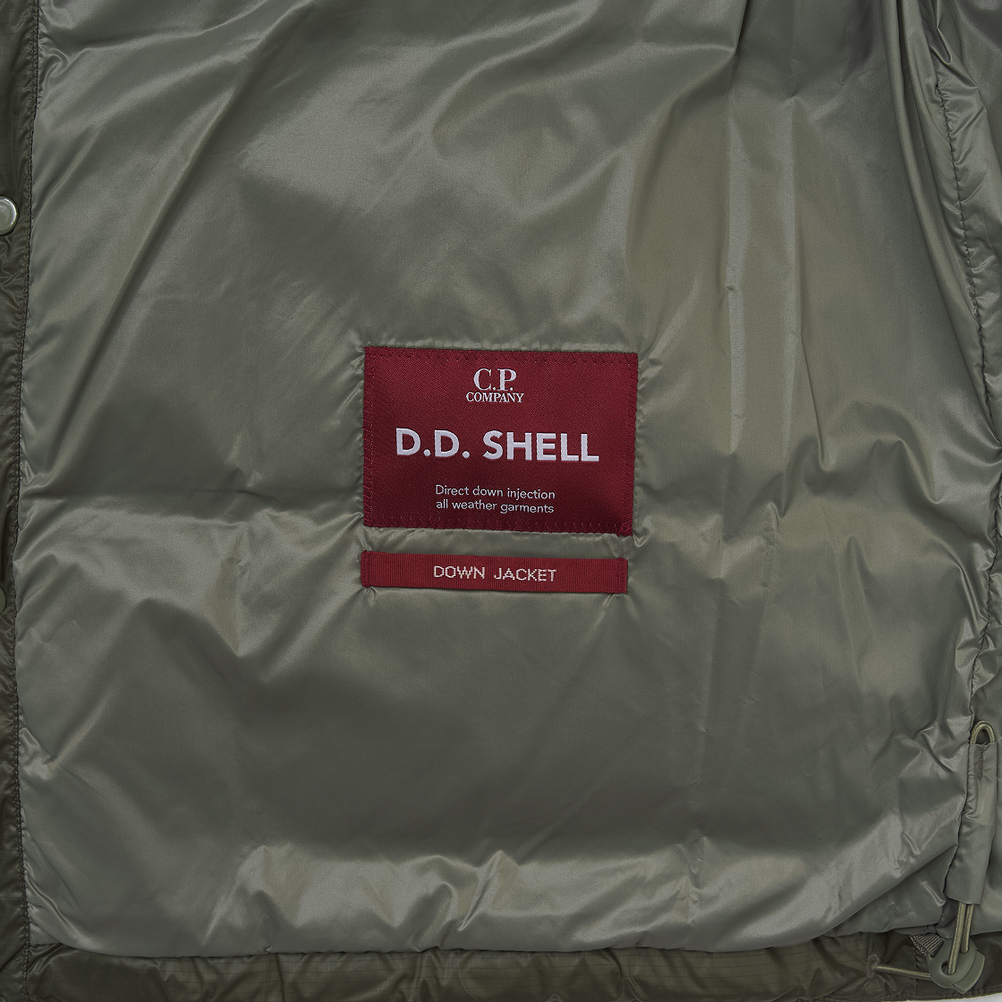 C.P. 컴퍼니 D.D. 쉘 다운 질레  폴른 락 그레이 - 25FW(C.P. Company D.D. Shell Down Gilet Fallen Rock Grey - 25FW) - 5