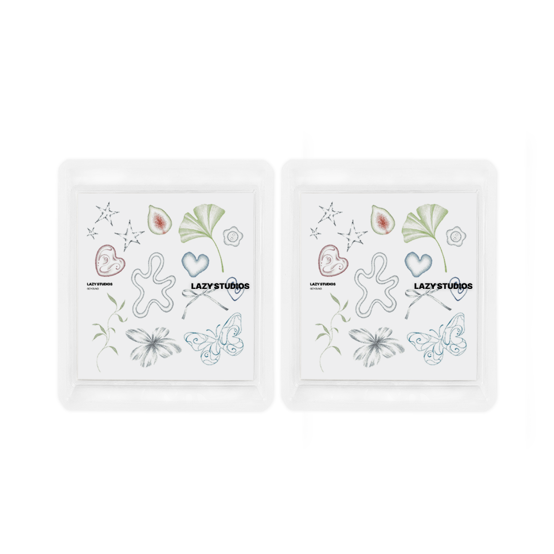 레이지스튜디오 고영 템포러리 타투 01 (2매)(Lazy Studios Goyoung Temporary Tattoo 01 (2ea))