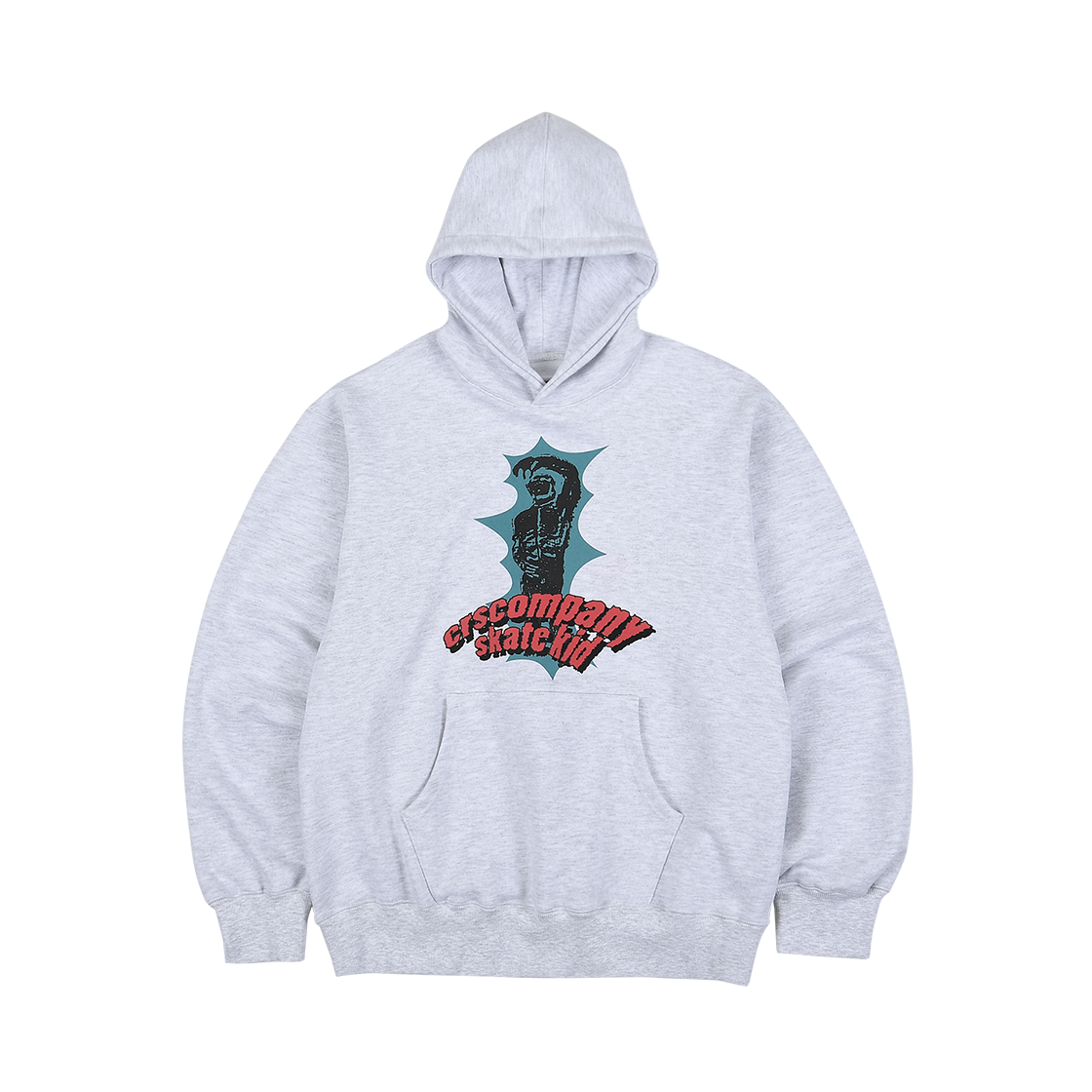 이알에스코 플래쉬 후드 멜란지 화이트(ersco Flash Hoodie Melange White) - 1